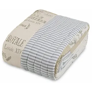 Mirabeau Tagesdecke Quilt Framingham leinen/weiß weiß