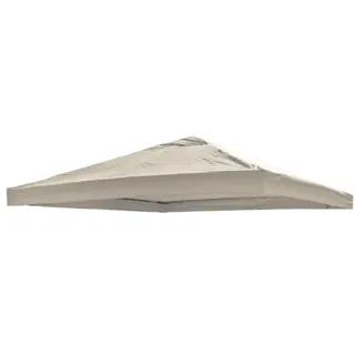 Lex Ersatzdach Pavillon 3x3 m 1 Stück Beige