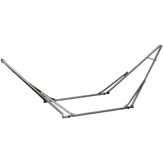 Outsunny Hängemattengestell - 290Lx92Wx88Hcm - Schwarz+Silber