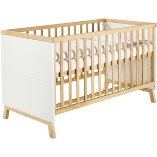 Schardt Kombi Kinderbett Miami White 70x140 cm weiß geölt NEU