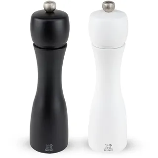 Peugeot Tahiti Pfeffermühle 20 cm Schwarz/Weiß befüllt