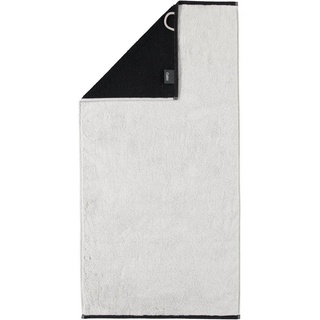 Cawö Handtuch 114, Stylisch Modern schwarz|weiß