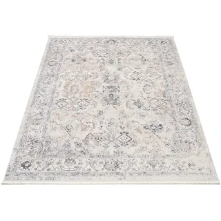 GALLERY M branded by Musterring Teppich "CLASSICO", beige (creme, grau), B:80cm H:12mm L:150cm, Polyester, GALLERY M BRANDED BY MUSTERRING, Teppiche, Teppich