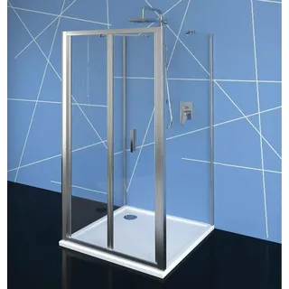Polysan EASY LINE U-Kabine links 70 x 90 cm Klarglas