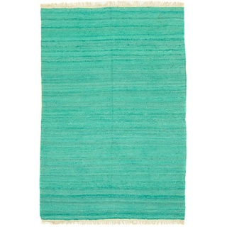 Morgenland Kelim Teppich - Trendy - Elegance - dunkelgrün - 180 x 120 cm - rechteckig