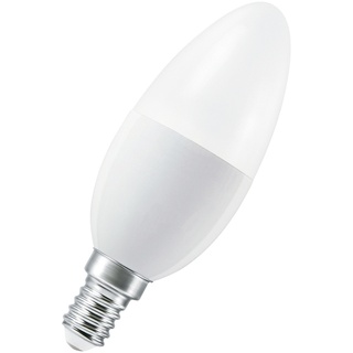LEDVANCE SMART+ WiFi 4,9-W-LED-Lampe B40, E14, 470 lm, warmweiß, 2700K, dimmbar, Alexa, App