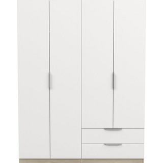 Demeyere GROUP Drehtürenschrank Kinderkleiderschrank, 4 Türen, 2 Schubladen Breite ca. 157cm, Höhe ca. 200cm