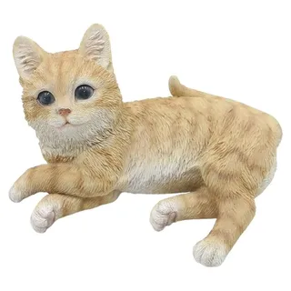 Bambelaa! Katze Figur 15,5 cm Beige/Braun
