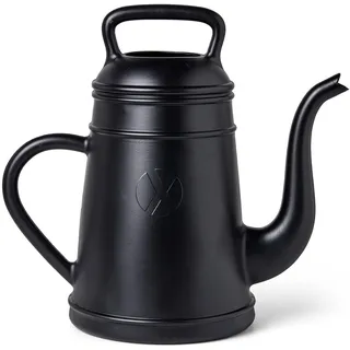 Xala - Gießkanne Lungo 8L - 40x22x37 - Schwarz - Für den Innen- und Außeneinsatz - Bruchfest - Leichtgewicht