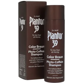 Dr. Wolff Plantur 39 Color Braun Phyto-Coffein Shampoo 250 ml