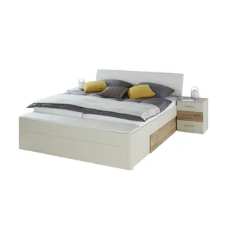 Bettanlage  Norwich , beige , Maße (cm): B: 277 H: 97 T: 248.0