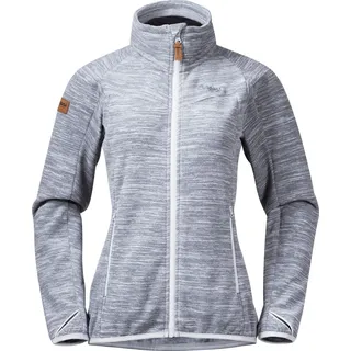 Bergans Hareid Fleece W Jacket Nohood aluminium (844) S