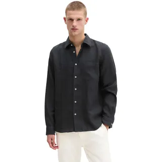 Marc O'Polo Regular Fit Freizeithemd Schwarz XL