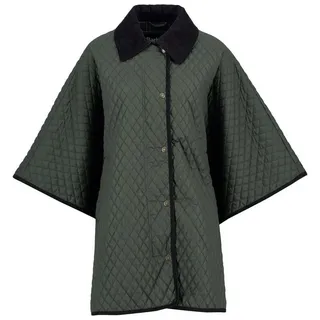 Barbour Steppmantel Stepp-Cape Oakham grün M