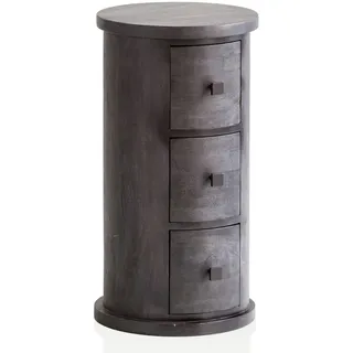 KADIMA DESIGN Sideboard 34 x 65 x 34 cm Schwarz