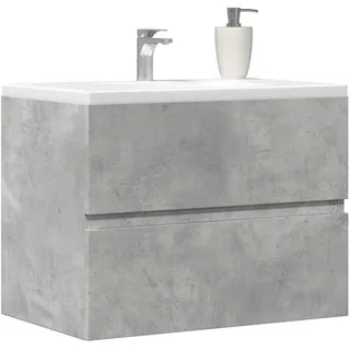 vidaXL Waschbeckenunterschrank 60 x 45 x 38,5 cm Grau