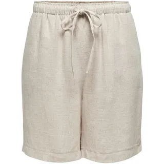 Only ONLSIESTA MW PULL-UP LIN BL Shorts grau S