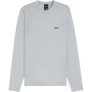 HUGO BOSS Pullover Momentum Lite, hellgrau
