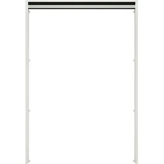hecht International Dachfensterplissee 110 x 160 cm schwarz/weiß