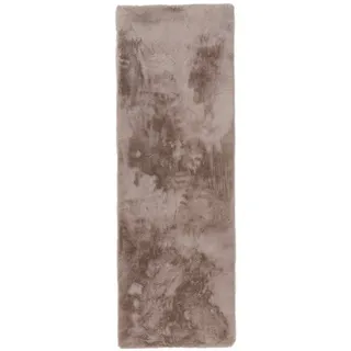Fellteppich Dave, benuta, rechteckig, Höhe: 31 mm, Kunstfaser, Berber, Ethno-Style, Wohnzimmer grau