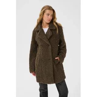 Kaffe Mantel KABalmi braun / dunkelbraun XXXL