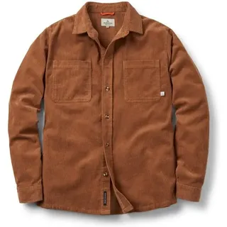 Passenger Backcountry Cord Hemd Braun XL