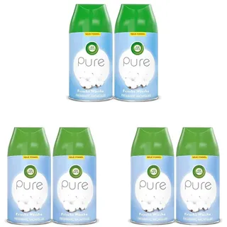 Air Wick Freshmatic Max Raumspray DUO PURE – Nachfüller für den Air Wick Freshmatic Max – Duft: Frische Wäsche – 2 x 250 ml Nachfüller (Packung mit 3)