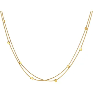FIRETTI Kette ohne Anhänger goldfarben/ Edelstahl