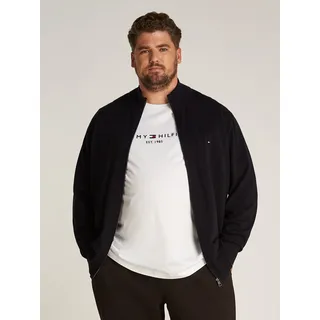 Tommy Hilfiger Big & Tall Cardigan Schwarz XXL
