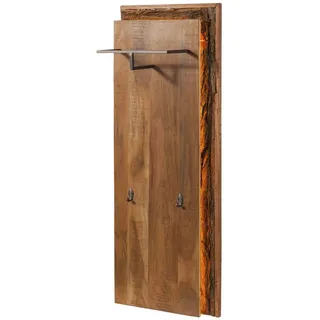 Wolf Möbel Wandgarderobe Akazie 56 x 27 x 150 cm Natur