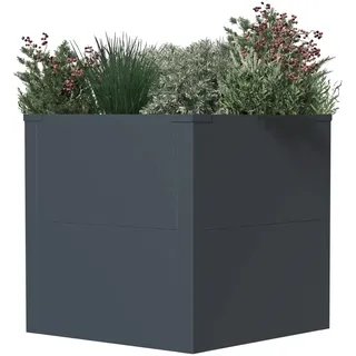 Westmann Talus Pflanzkübel 50 x 50 x 50 cm Anthrazit
