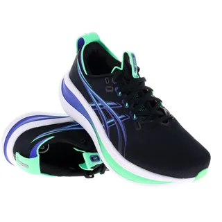 Asics Gel-Nimbus 28 Herren Black/Cobalt Burst 47