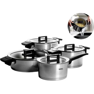WOLL Concept Topf-Set 4-tlg. 3 x Kochtopf + Bratentopf