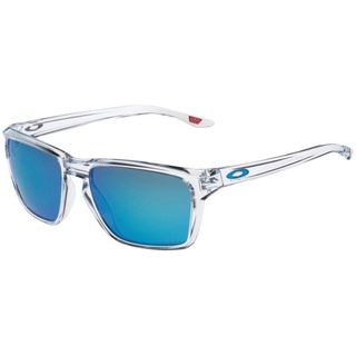Oakley Sonnenbrille Sylas für Brillenträger geeignet,rutschsicherer Sitz,verzerrungsfreie Sicht weiß