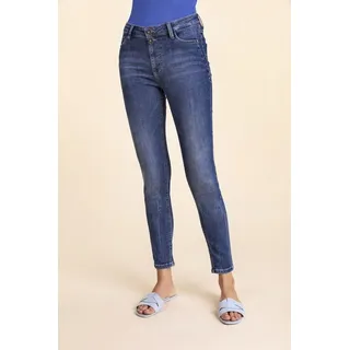 BLUE FIRE Stretch-Jeans BLUE FIRE LARA stone used 1136.242 blau W25 / L28