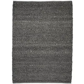 FRAAI | Home & Living Wollteppich - Feline Anthrazit/230x330cm | Wool - Handwoven - Blended - Industrial - Living room