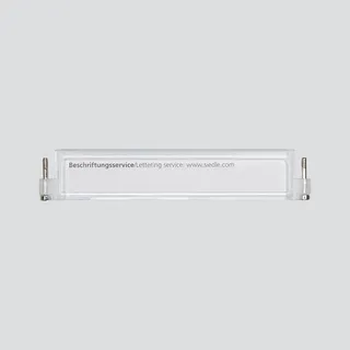 Siedle Namensschildtasche 200007038-00 Rauchf.