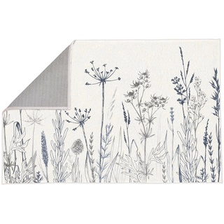 Kleine Wolke Badteppich Savannah 60 x 90 cm Polyester Bunt