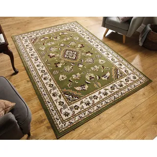 FLAIR RUGS Teppich Sherborne, Höhe: 8 mm, Orientteppich grün 230 cm x 160 cm x 8 mm