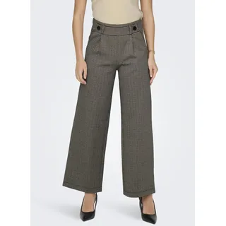 Jdy JDYGEGGO MIA LONG CHECK PANT Anzughose Braun L 32