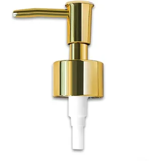 Pumpkopf, starker Feder-Seifenspender, Pumpe, Ersatz-Lotion-Pumpkopf für Küche, Badezimmer, Arbeitsplattenflaschen (Gold)