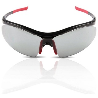Bestlivings Sportbrille 06498 - Sportsonnenbrille, (Packung, 1-St), selbstönende Fahrradbrille - sonnenschutz Skibrille, UV-Schutzbrille rot