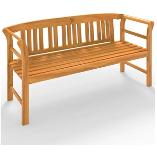 Deuba Gartenbank, Wetterfest Eukalyptus Holz FSC®-zertifiziert 400kg Belastbar 3-Sitzer braun