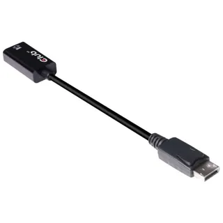 Club 3D DisplayPort auf HDMI Adapter 19,17 cm Schwarz