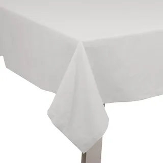 Pichler Leinen Tischwäsche Pure Tischdecke 130x170 cm | weiss - weiß