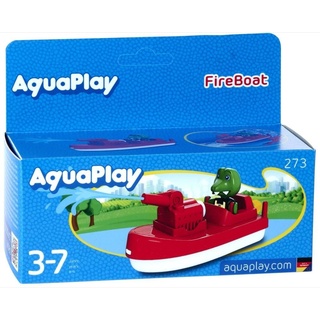 Aquaplay Wasserbahn Outdoor Wasser Spielzeug FireBoat Feuerwehr Boot 8700000273