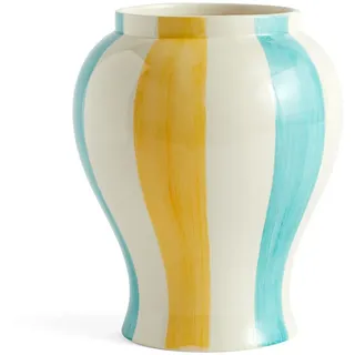 HAY - Sobremesa Vase L, grün / gelb
