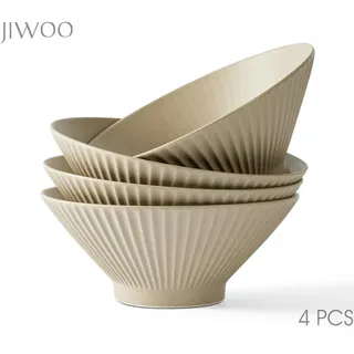 JIWOO Schüsselset Braun 4-tlg.