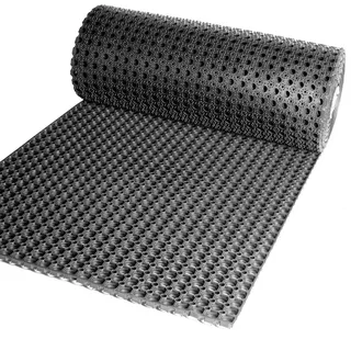 Ringgummimatte 22mm - Fußmatte außen 230 x 100 cm | Ringgummimatte mit Drainage-Löchern, rutschhemmend & wetterfest - für Eingang, Terrasse, Stall, Werkstatt & Außenbereich