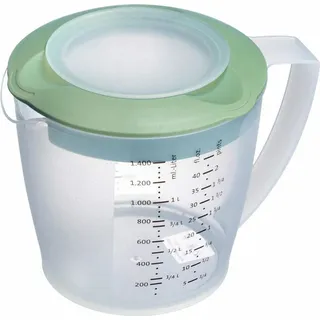 Westmark Rührbecher mit Deckel, Helena, 1,4 l, mint-grün, 3105227M